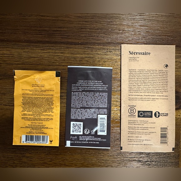 samples for skin-Fresh, Kora, necessaire - Picture 2 of 2